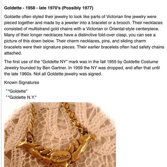 Vintage Goldette Necklace - Picture 13 of 13